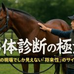 馬体診断の極意：育成の現場でしか見えない「将来性」のサイン